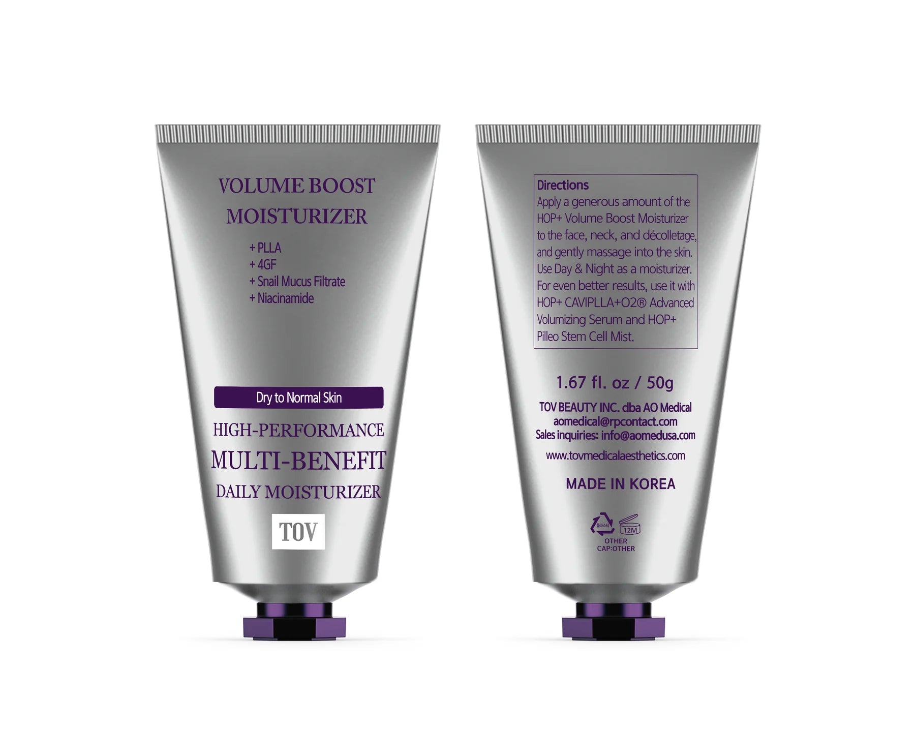 HOUSE OF PLLA® Volume Boost Moisturizer - Dry to Normal Skin