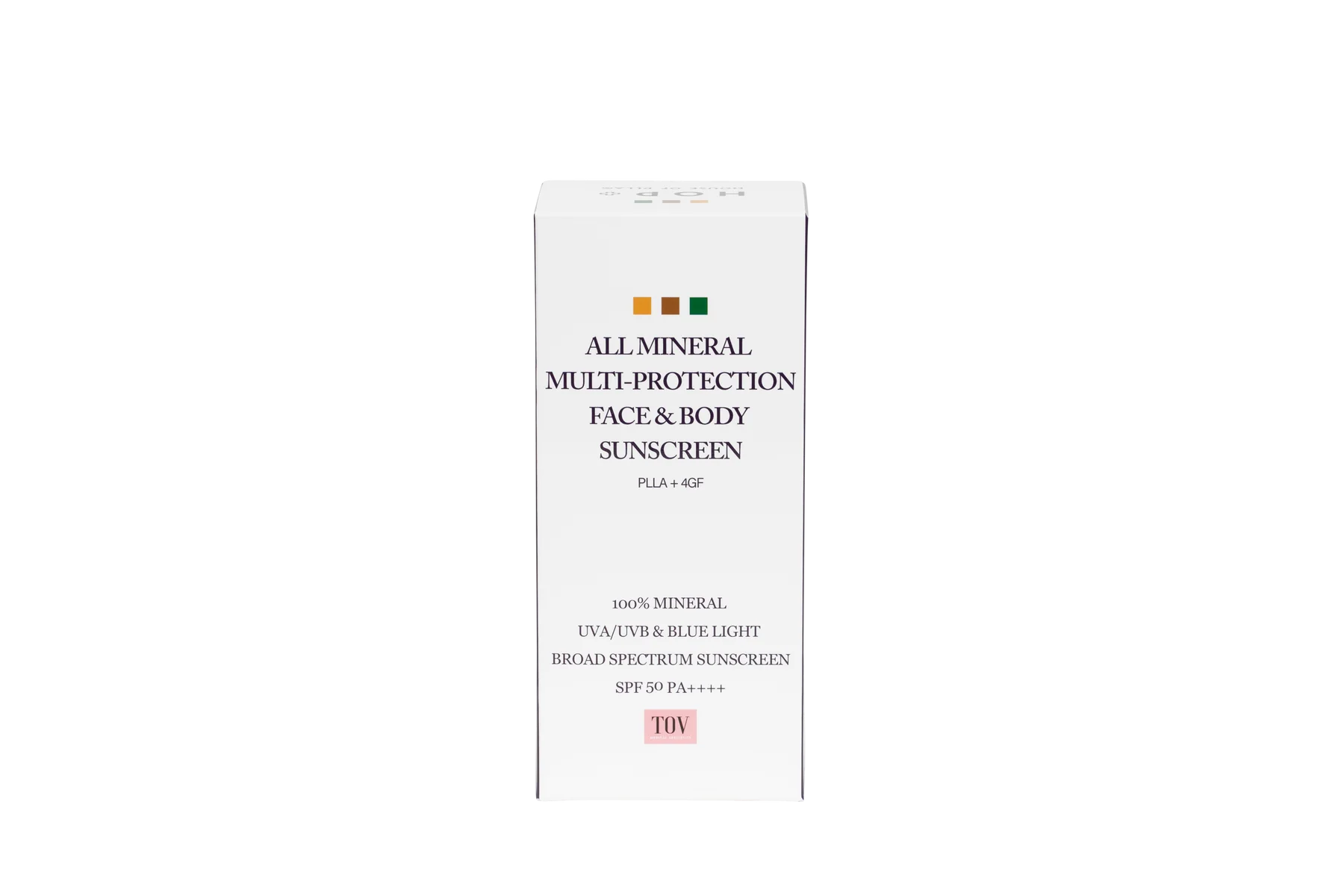 HOUSE OF PLLA® All Mineral Multi-Protection Face & Body Sunscreen 50mL