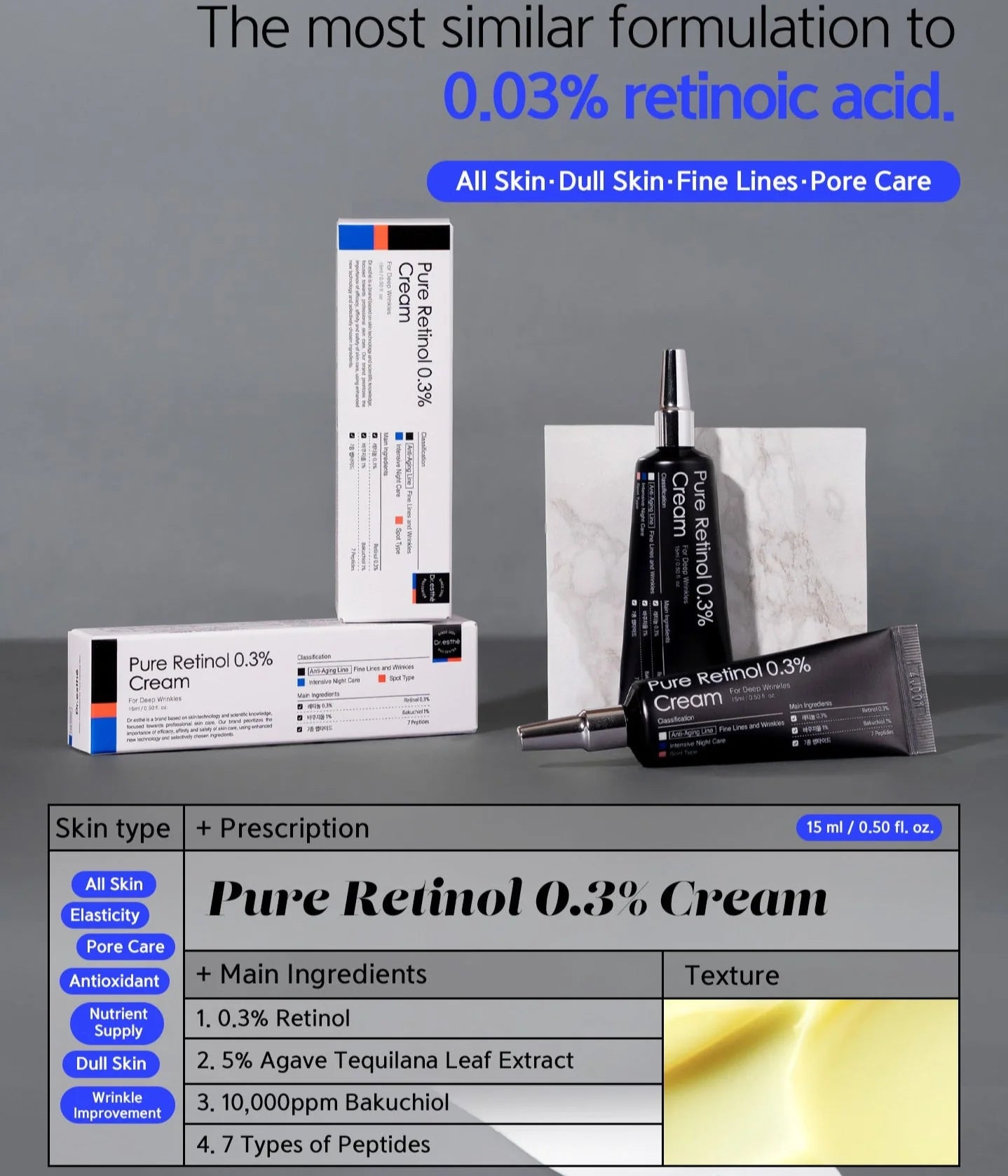Dr. Esthé Pure Retinol 0.3% Cream