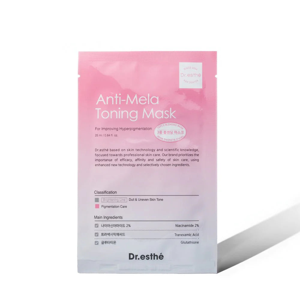 Dr. esthe Anti-Mela Toning Mask- Single