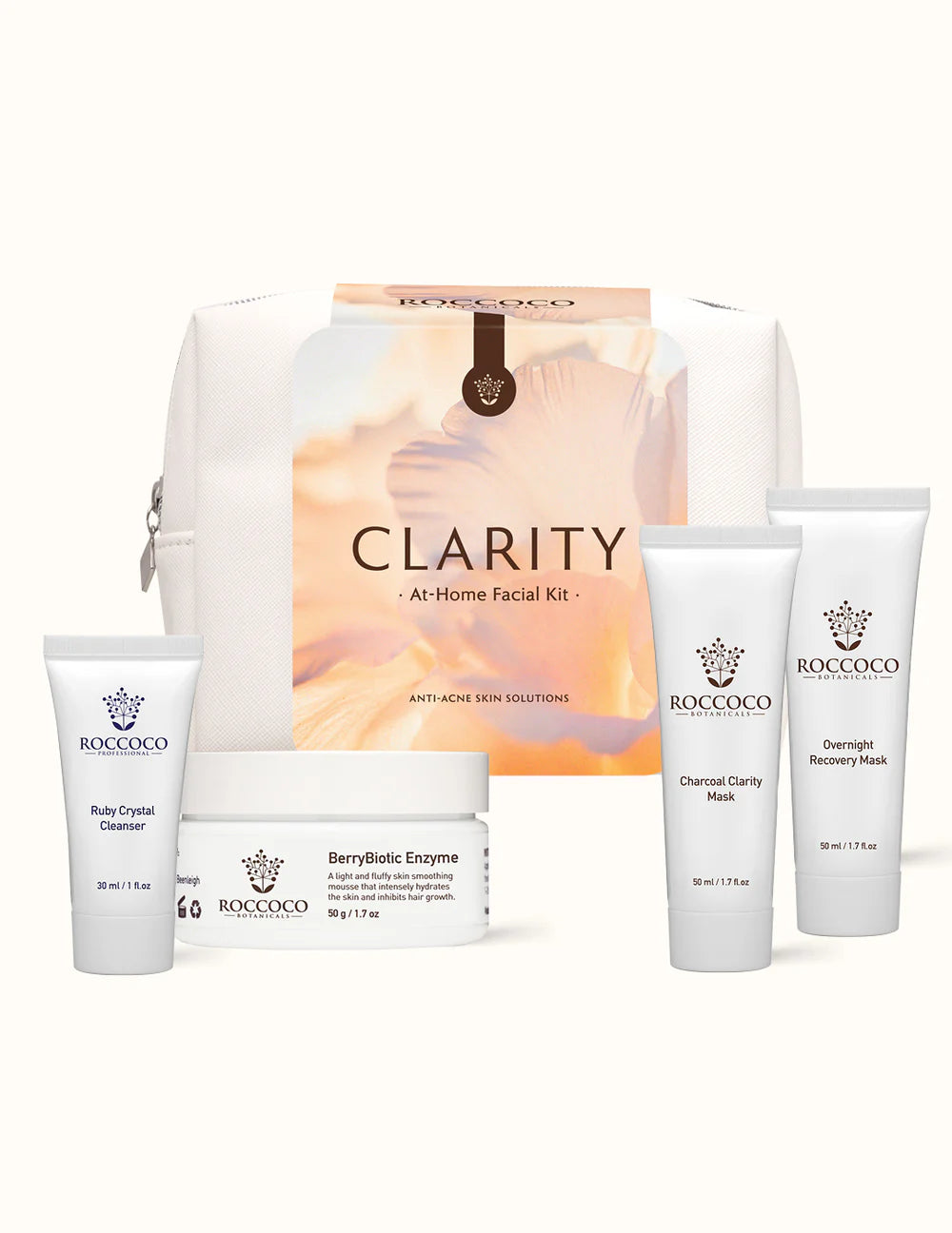 Roccoco Botanicals Clarity At Home Facial Kit