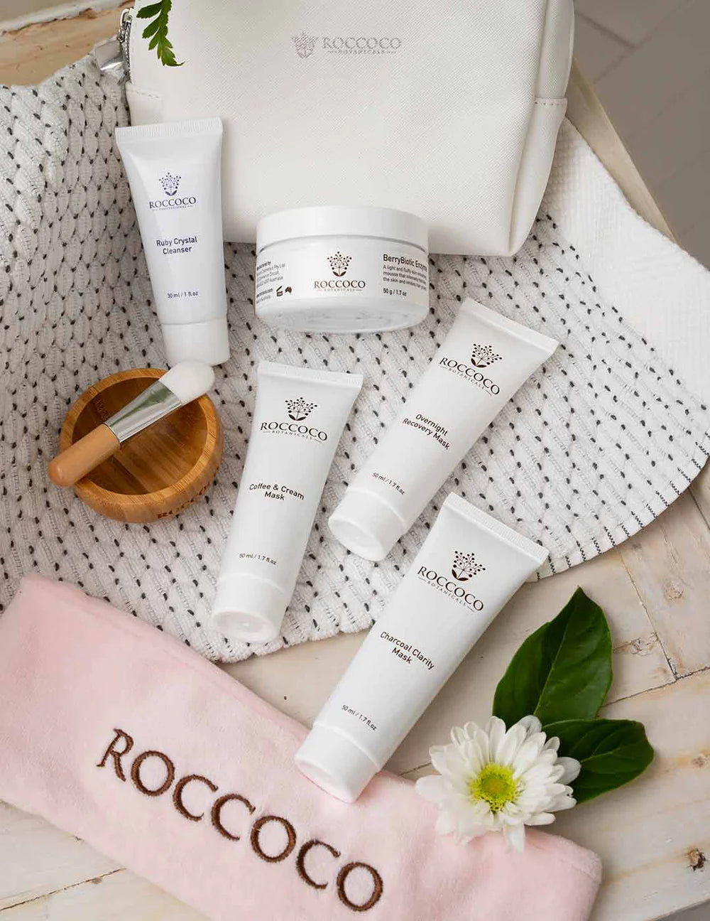 Roccoco Botanicals Clarity At Home Facial Kit